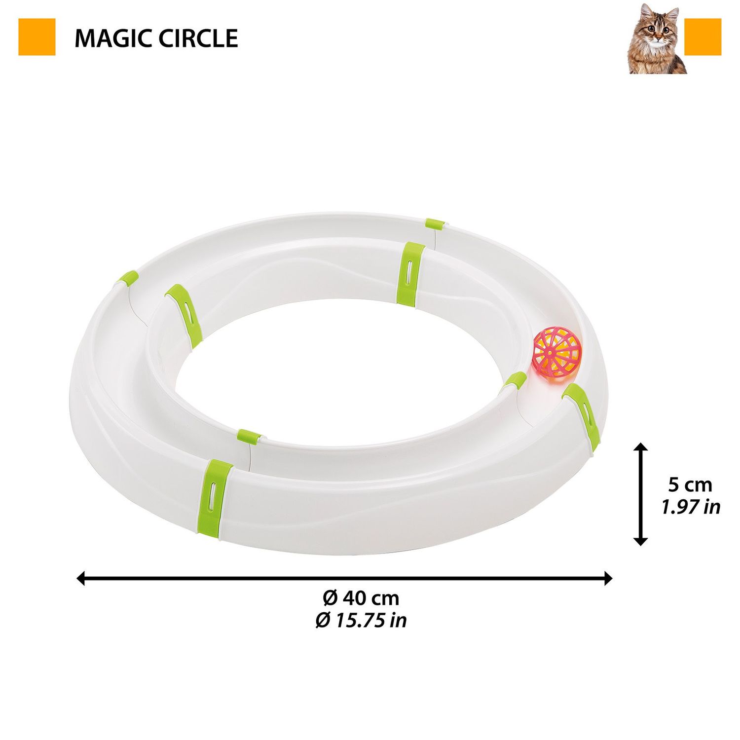 Игрушка для кошек Ferplast Magic circle модульная 85100500 - фото 4