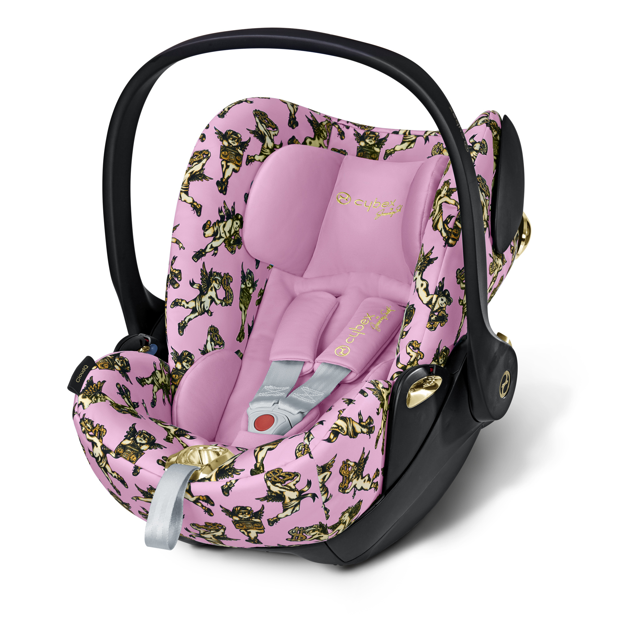 Автокресло Cybex Cloud Q JS Cherubs Pink - фото 1