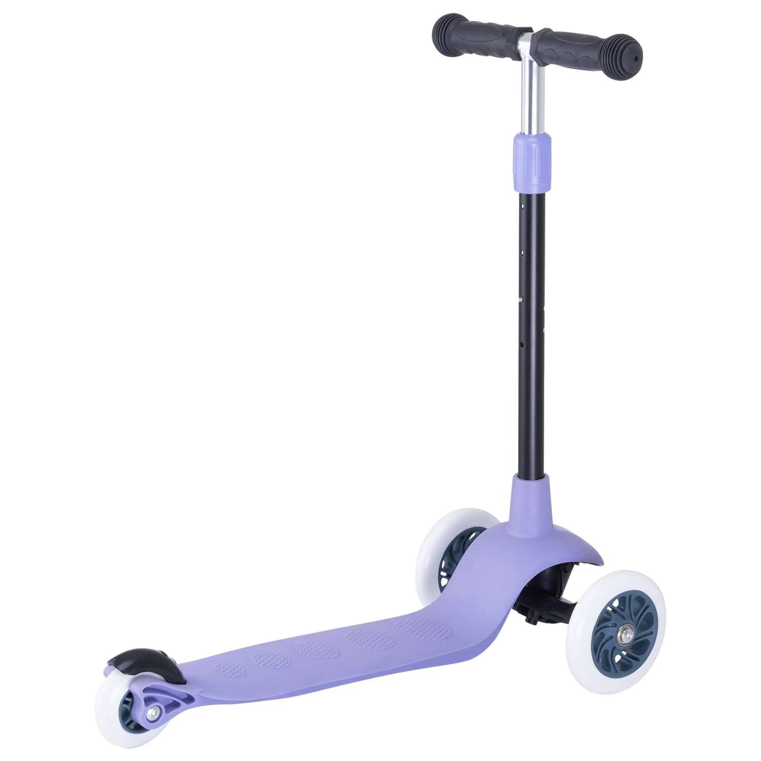 Самокат RIDEX трехколесный 3 wheels scooter Hero 120/80 violet/grey - фото 2
