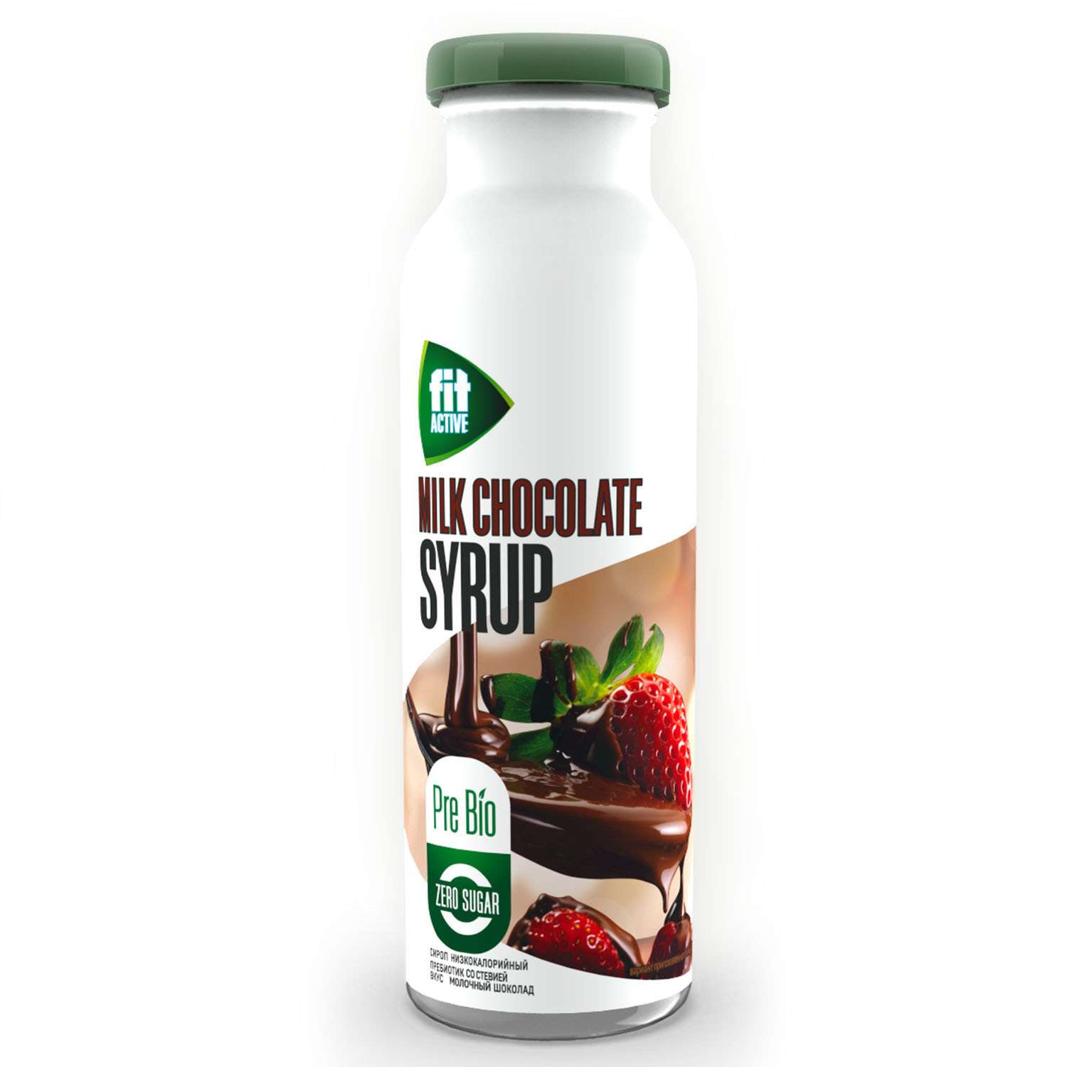 Сироп FitActive низкокалорийный стевия-молочный шоколад 300г - фото 1