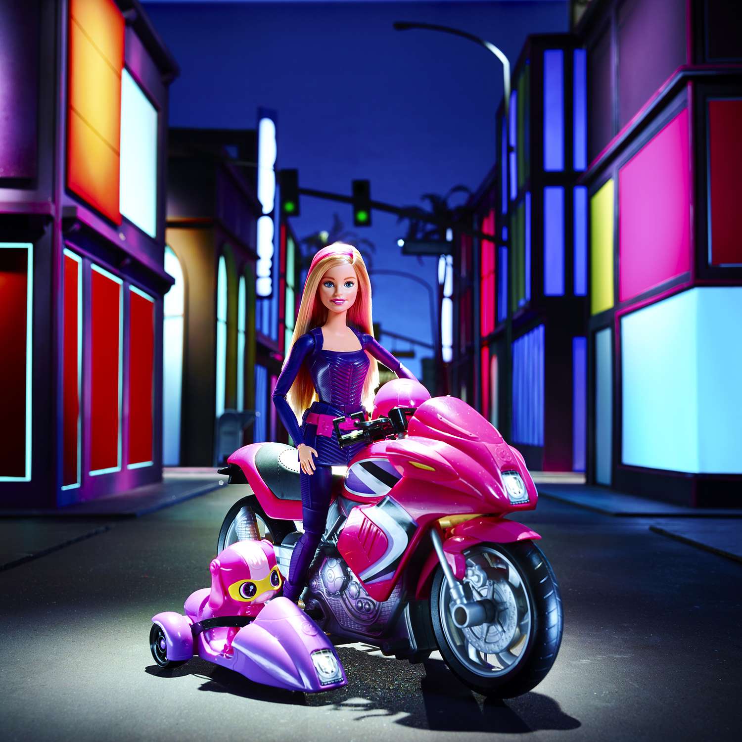 Мотоцикл Barbie секретного агента DHF21 - фото 13