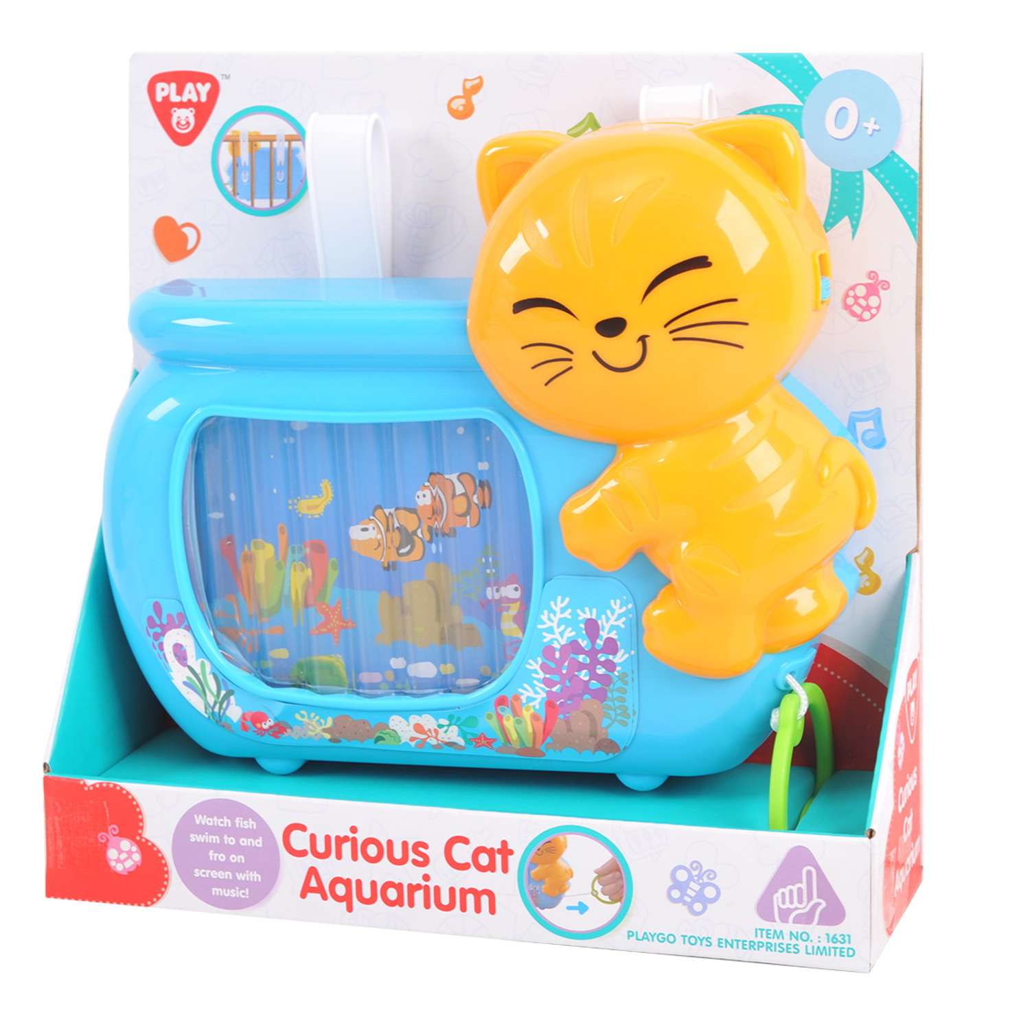 Cat store aquarium toy