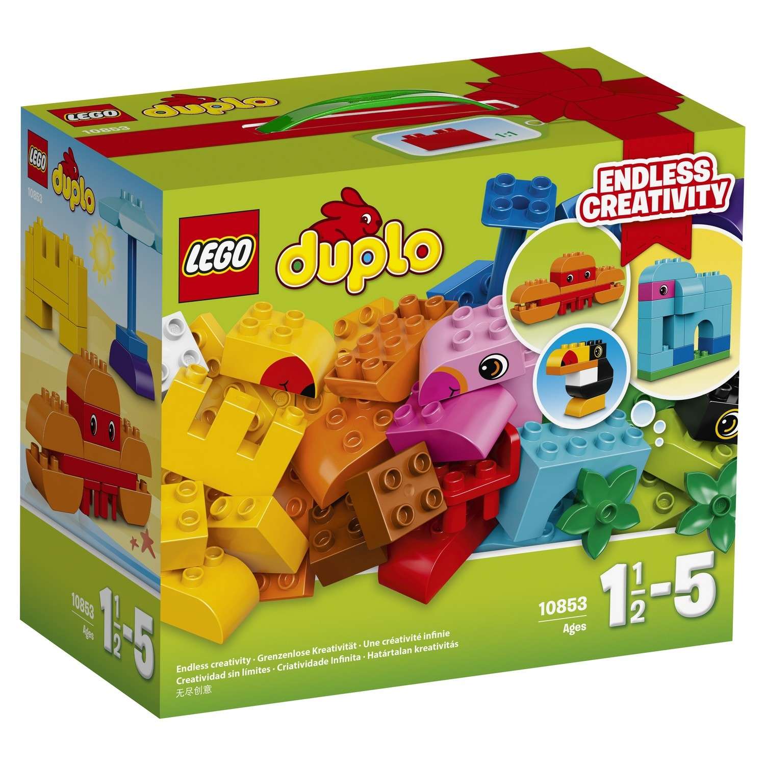 Конструктор LEGO DUPLO My First Набор деталей для творческого конструирования LEGO® DUPLO® (10853) - фото 2