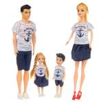 Набор кукол модель Барби Veld Co Моя любимая семья