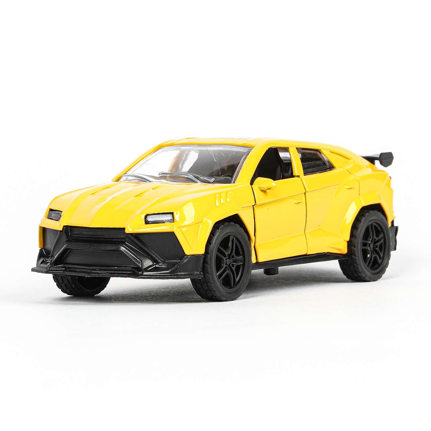 Автомобиль Huada Toys Lamborghini Urus желтый 390945 - фото 3