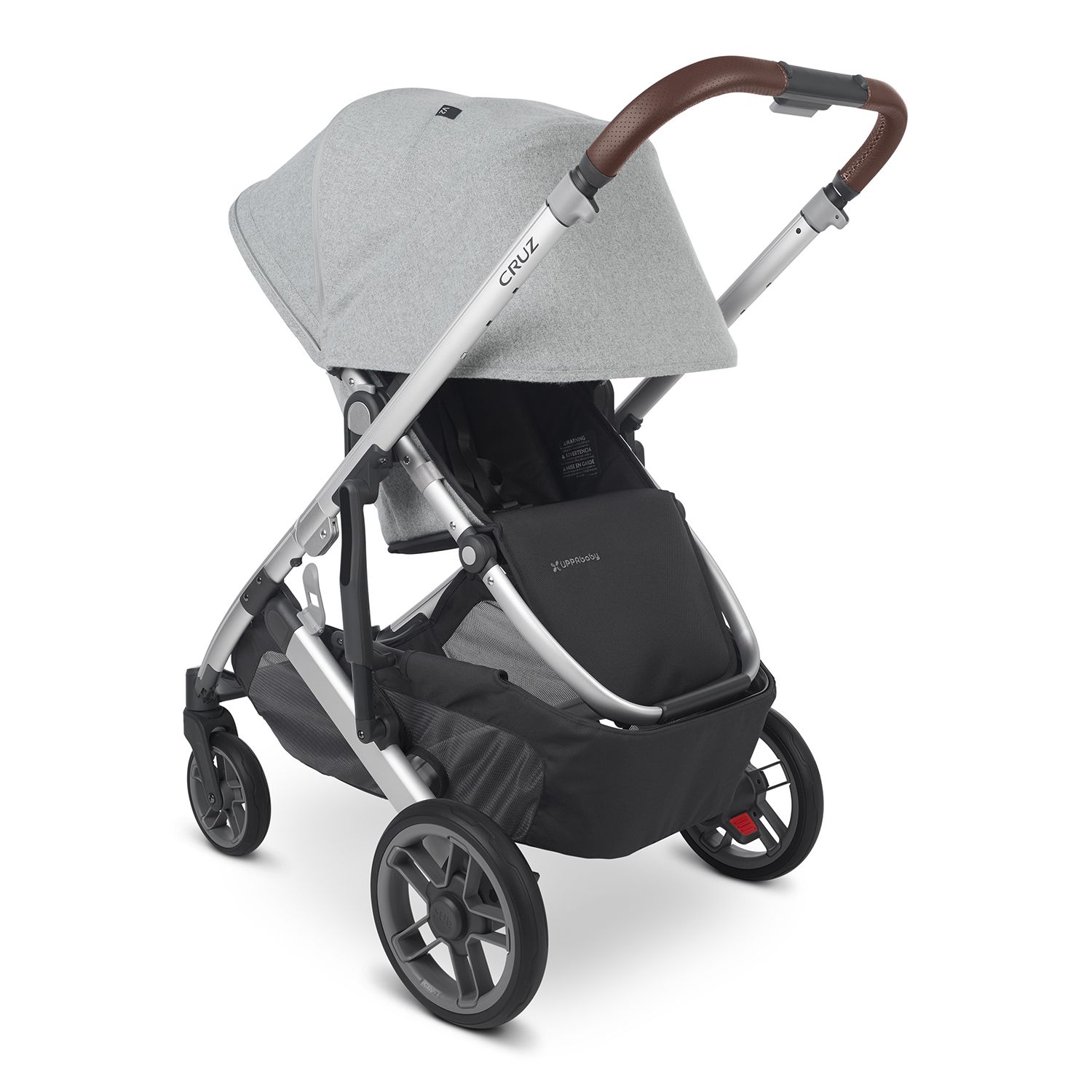 Коляска прогулочная UPPAbaby Cruz V2 Stella серебристый меланж - фото 3