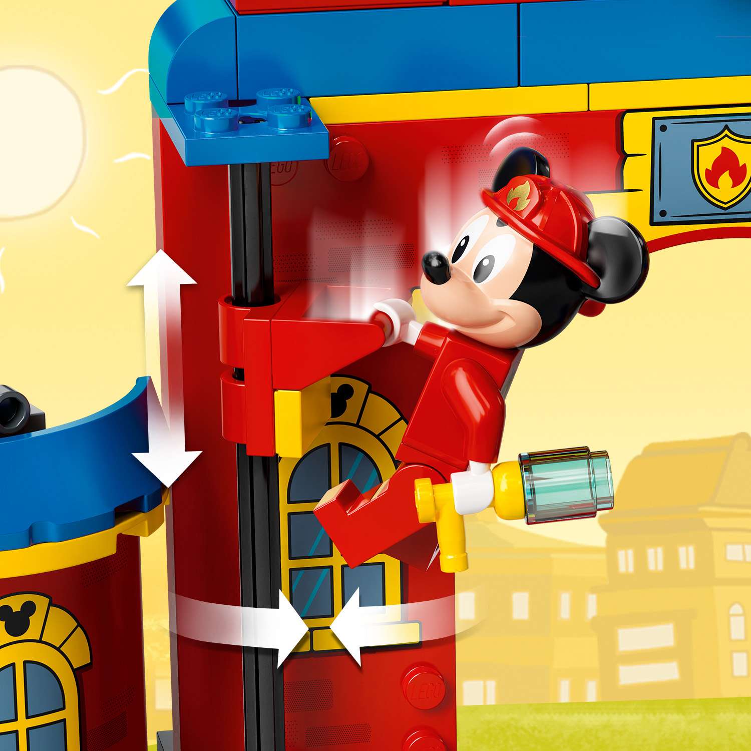 Конструктор LEGO Mickey and Friends Пожарная часть и машина Микки и его друзей 10776 - фото 9