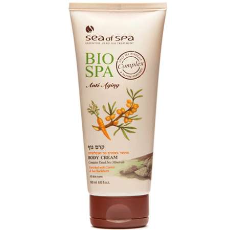 Крем для тела Sea of Spa Bio Spa морковный с облепиховым маслом 180 мл