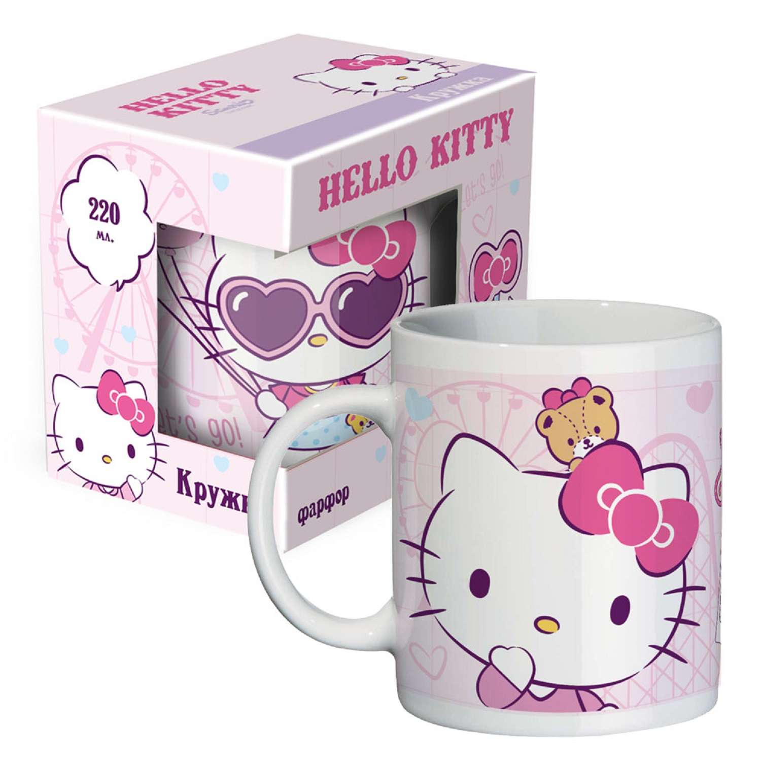 Кружка ND Play Hello Kitty в подарочной упаковке 220мл 311010 - фото 2