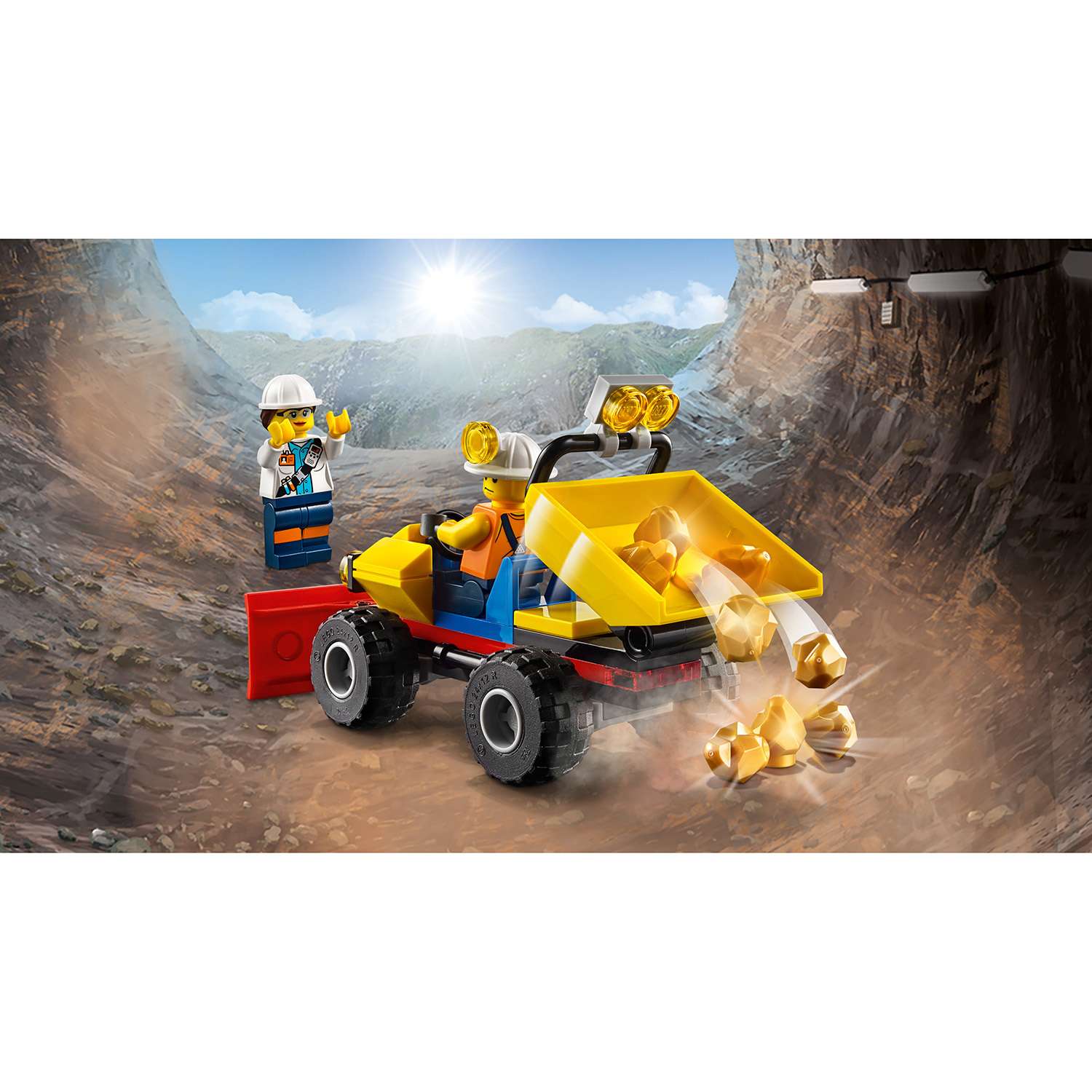 Конструктор LEGO Тяжелый бур для горных работ City Mining (60186) - фото 8