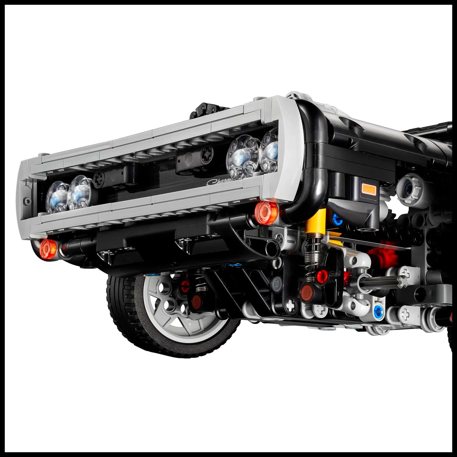 Игрушка LX конструктор Техник Dodge Charger 1077 деталей - фото 9