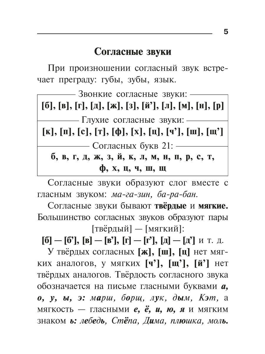 Книга ИД Литера Правила русского языка. Орфограммы для учащихся 1-6 классов - фото 4