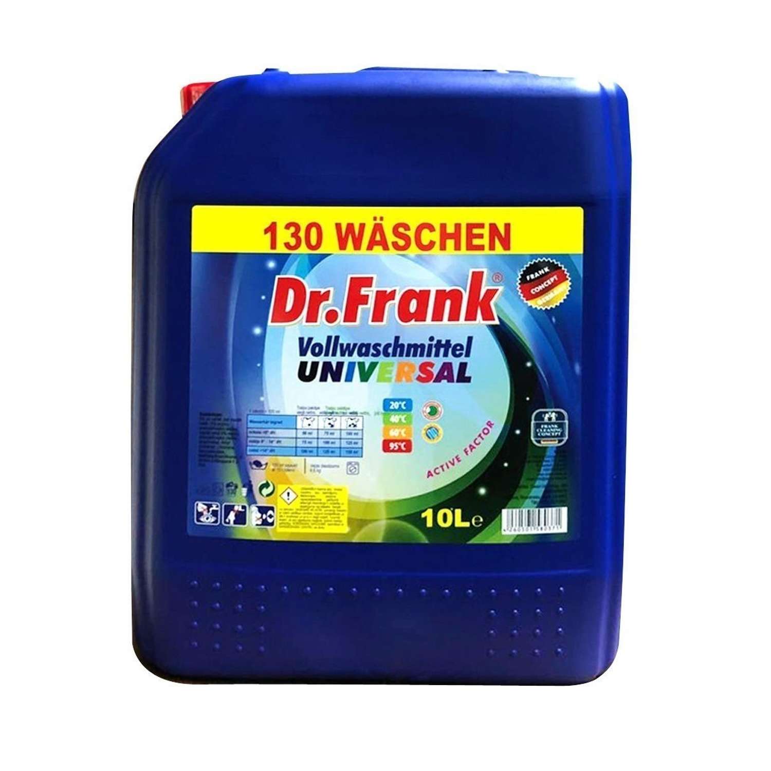 Жидкое средство для стирки Dr.Frank 10 л 130 стирок - фото 1