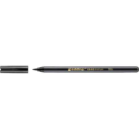 Маркер Edding ручка-кисть E-1340 черный