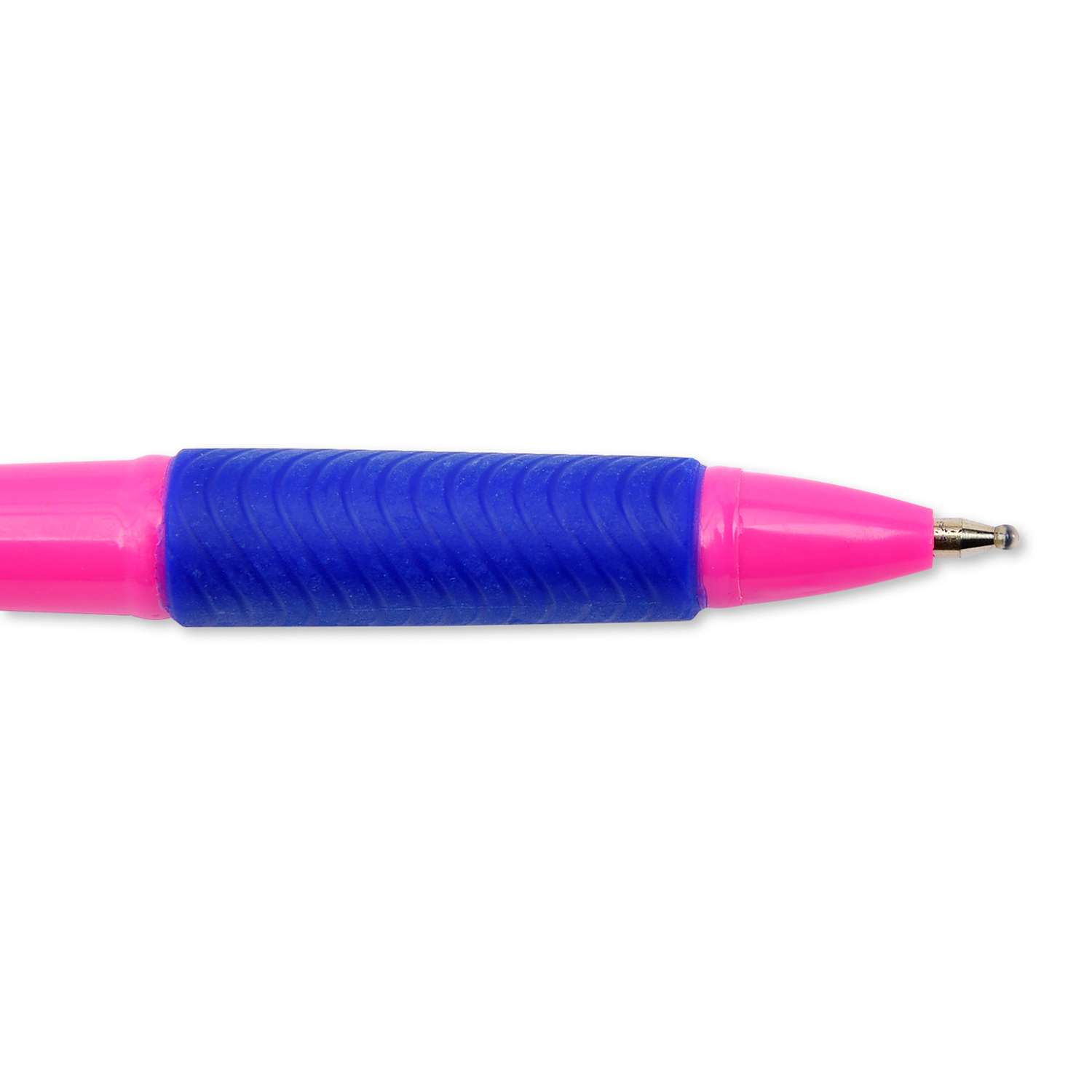 Ручка шариковая ErichKrause автоматическая joy neon ultra glide technology 3 шт Синий - фото 4