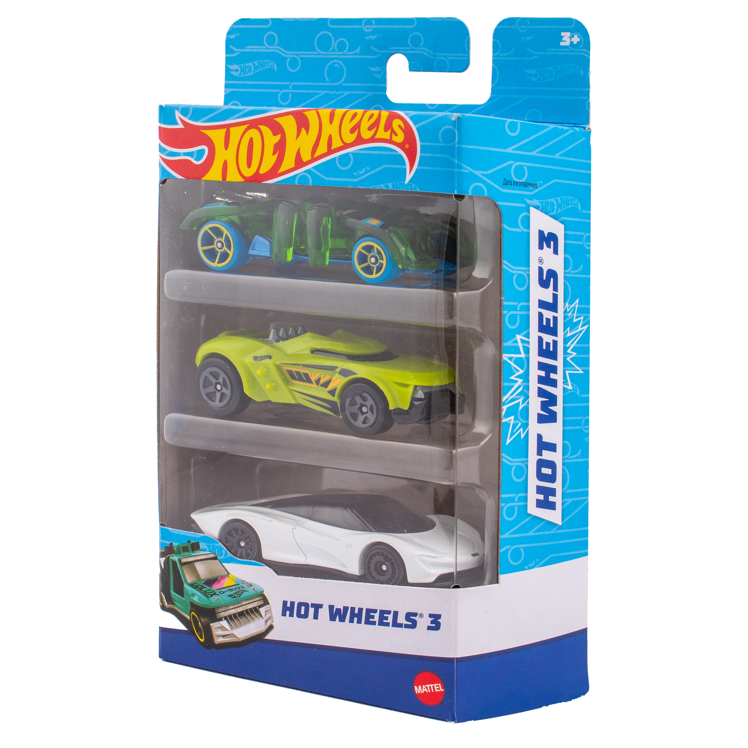 Набор Mattel Hot Wheels из 3 машинок модель 4 K5904_4 - фото 5