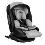 Автокресло JOVOLA I-travel isofix группа 0+1+2+3 0-36 кг черный-светло серый