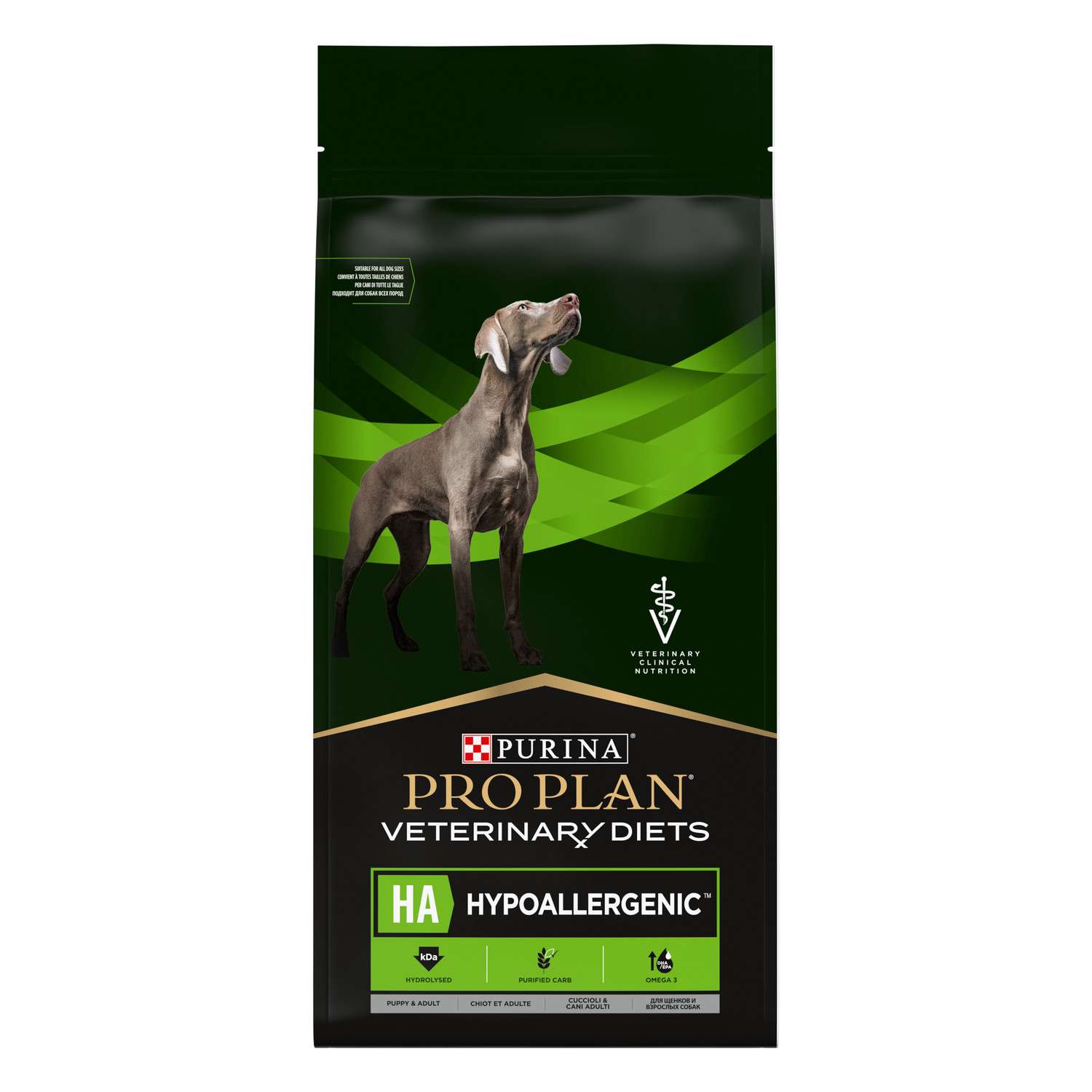 Корм для собак Purina Pro Plan Veterinary diets при аллергических реакциях сухой 11кг - фото 2