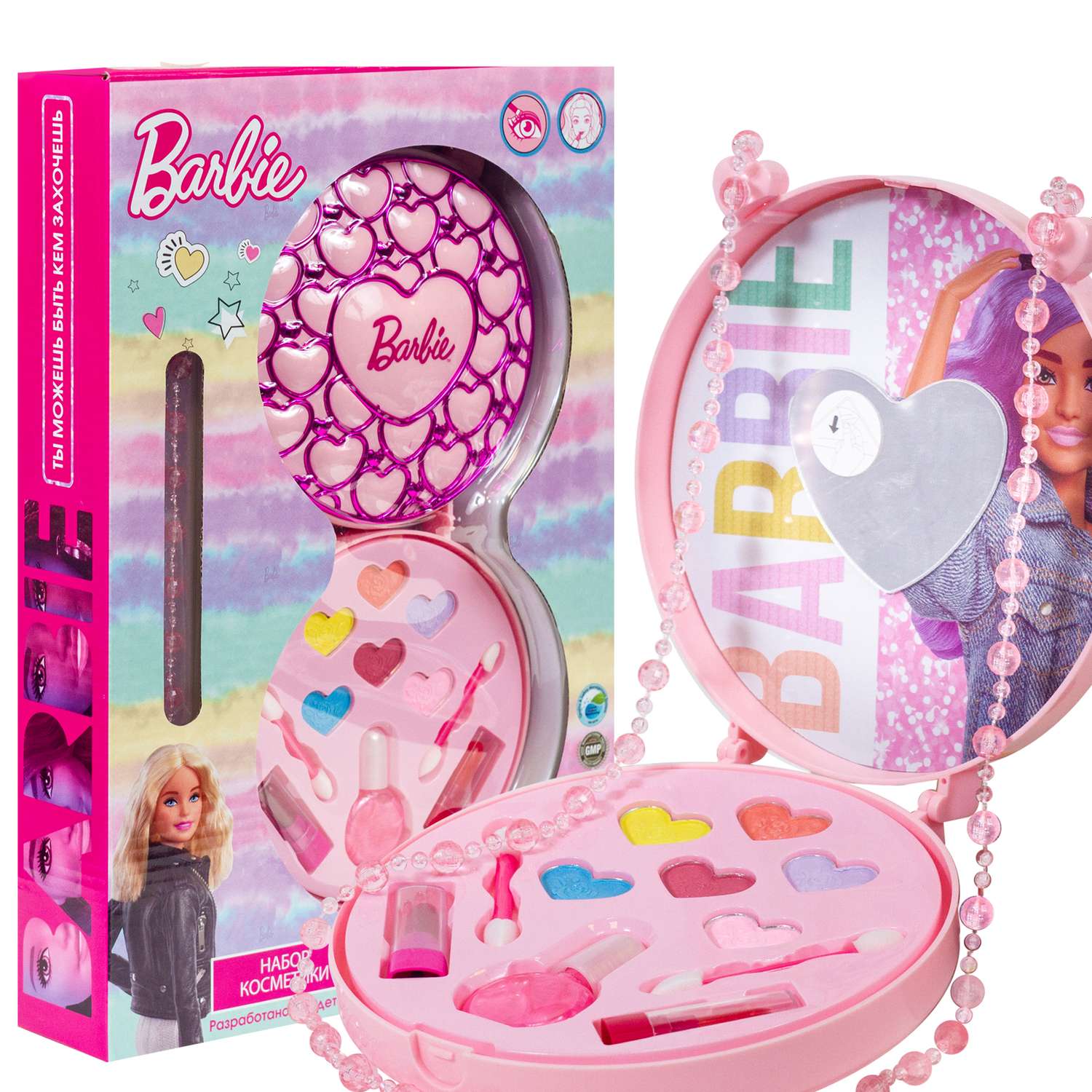 Набор детской косметики Barbie для девочек Сумочка - фото 1