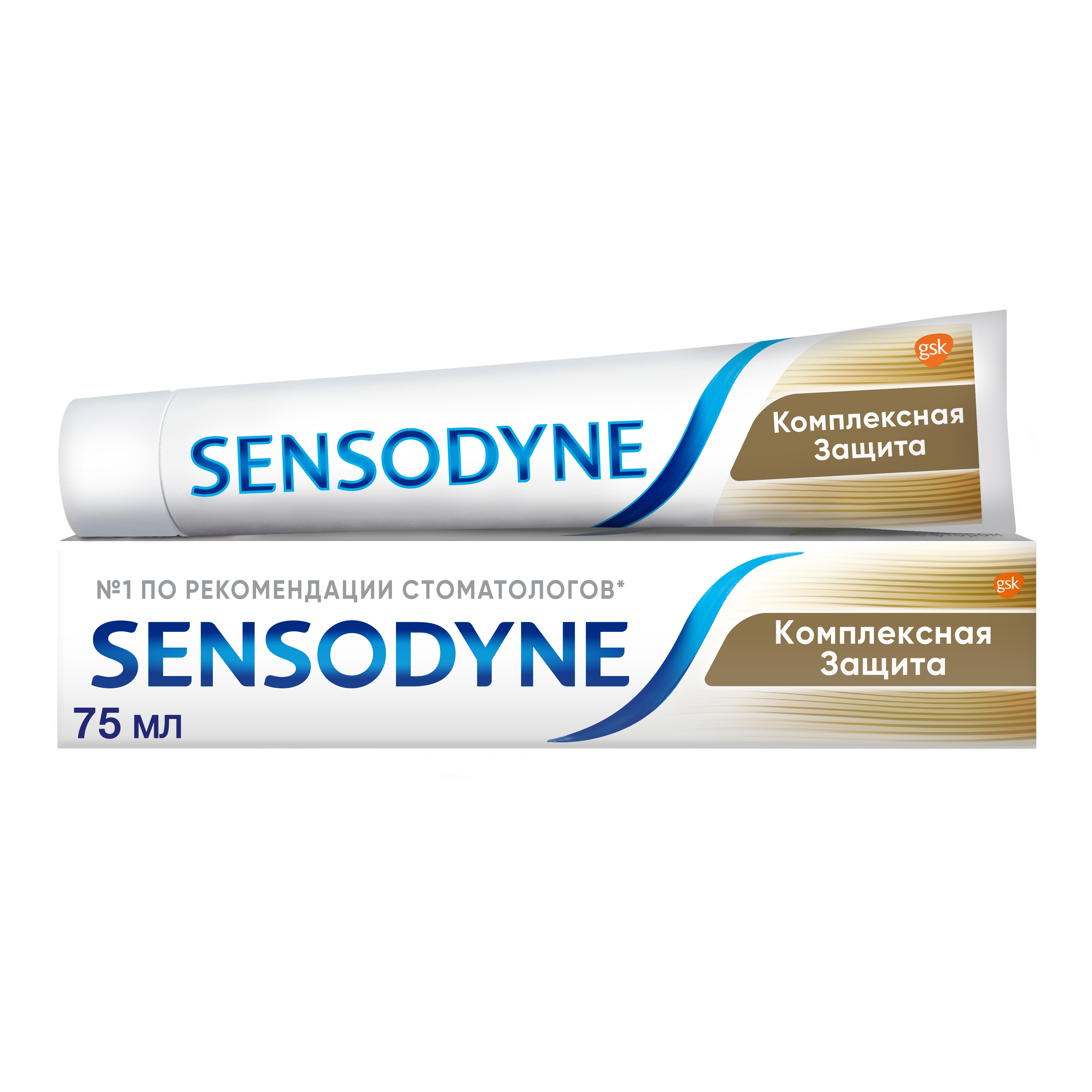 Зубная паста Sensodyne Комплексная защита 75мл - фото 1