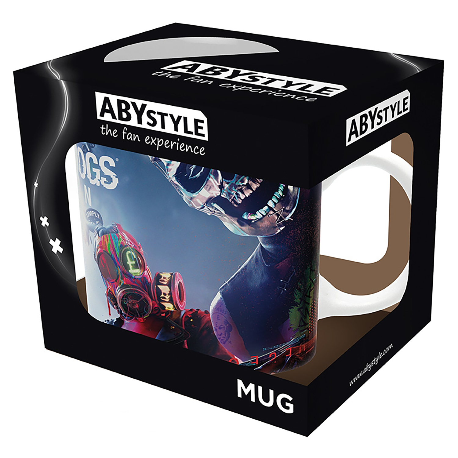 Кружка ABYStyle Watch Dogs 3 Legion Keyart 320 ml ABYMUG813 - фото 2