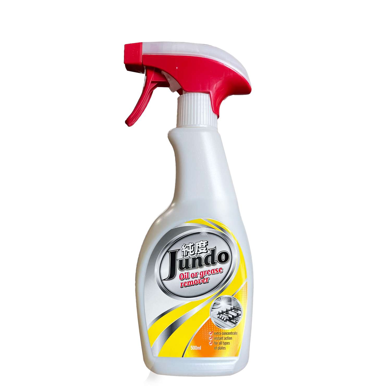Жироудалитель Jundo Oil of grease remover 500 мл антижир концентрат для плит духовок вытяжек посуды - фото 6