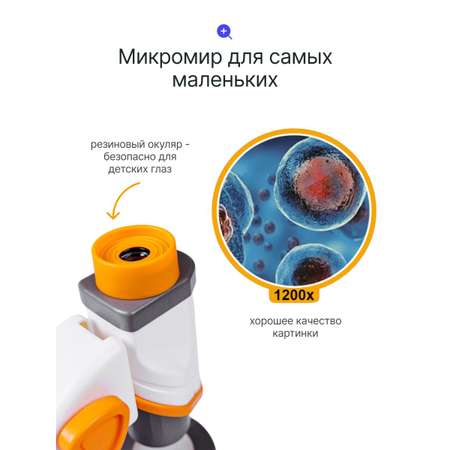 Микроскоп PROLIKE белый