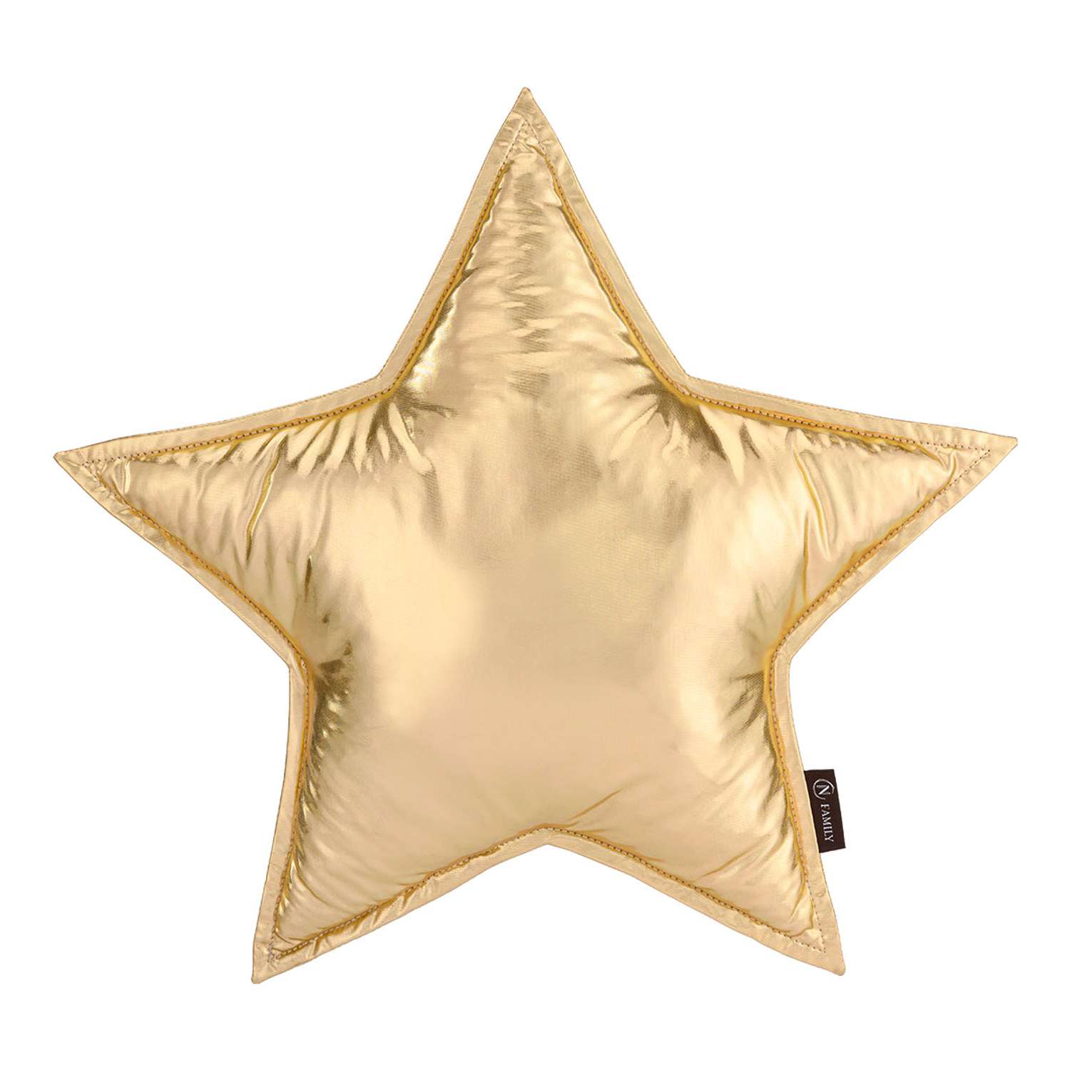 Подушка декоративная N Family из коллекции Единорог золотая звезда - фото 1