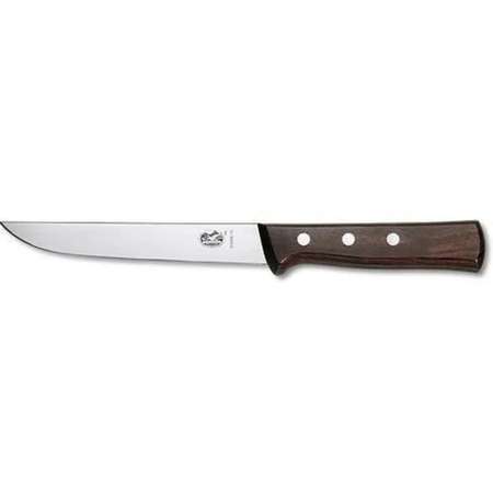 Нож кухонный Victorinox 5.6006.15 стальной обвалочный лезвие 150 мм прямая заточка коричневый