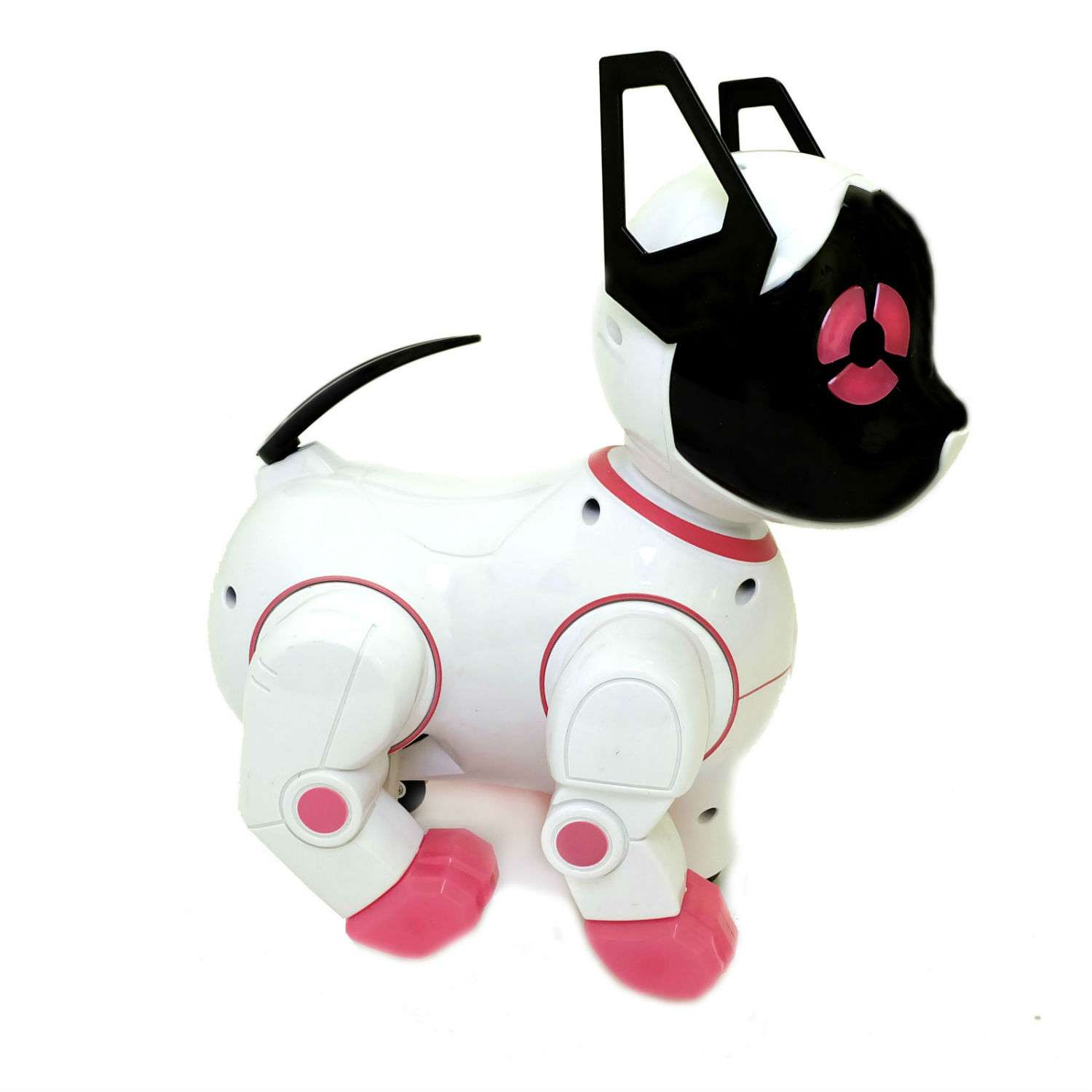 Игрушка HK Industries Собака интерактивная белый/розовый - фото 2