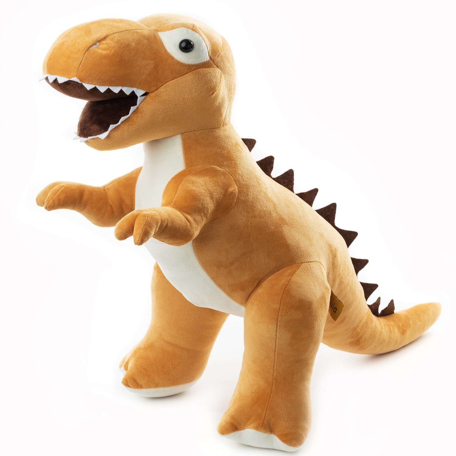Игрушка мягконабивная Tallula Динозавр 55 см бежевый - фото 1
