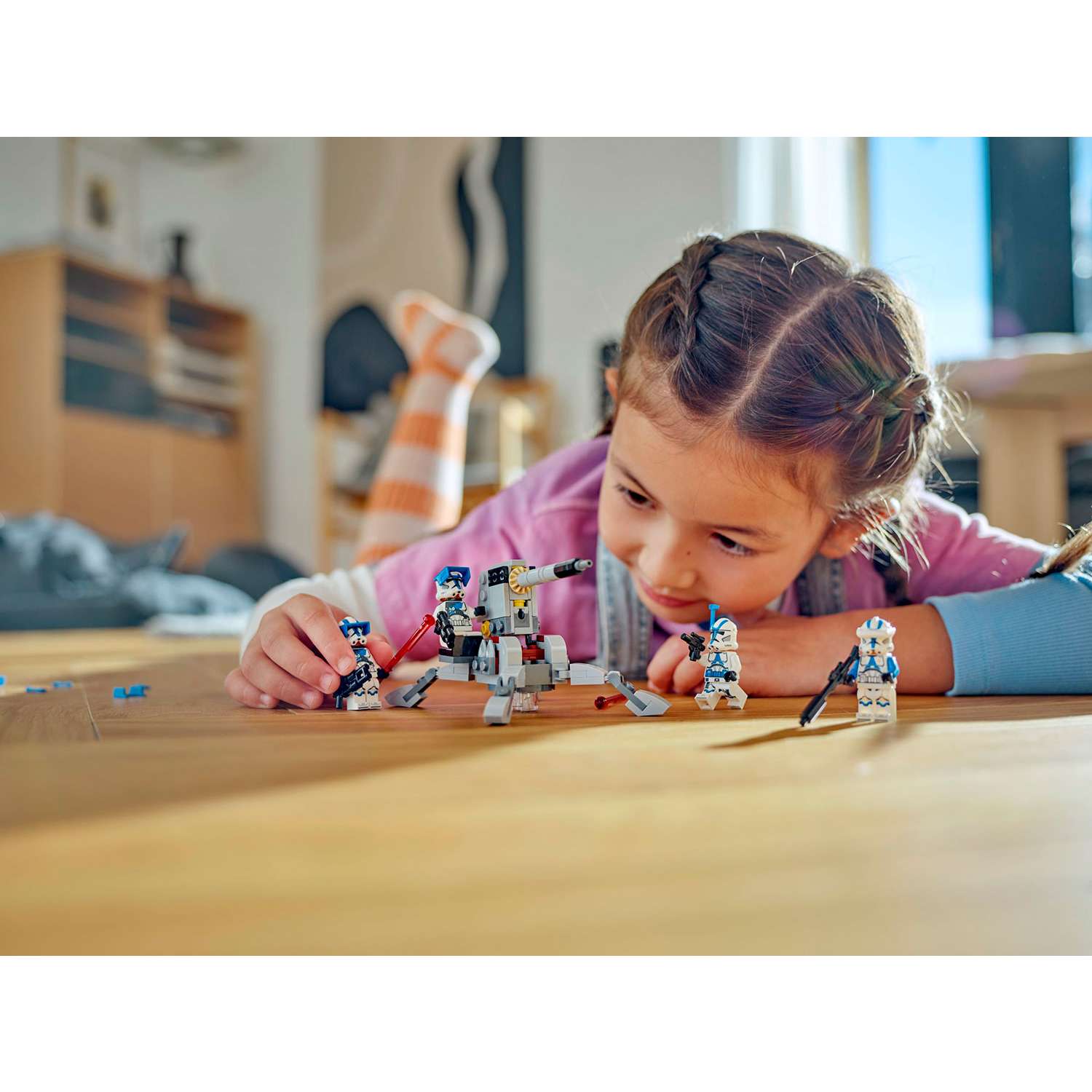Конструктор детский LEGO SW Боевой набор клонов 501-го легиона 75345 - фото 2