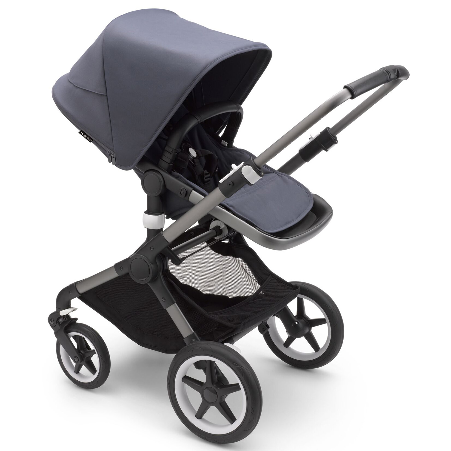 Коляска 2в1 Bugaboo Fox3 Complete Graphite Stormy Blue-Stormy Blue 2306010004 - фото 8