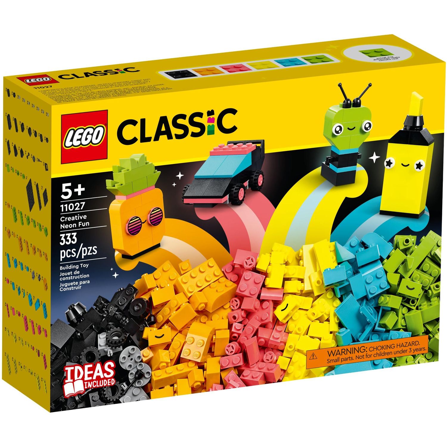 Конструктор LEGO Classic 11027 Творческое неоновое веселье