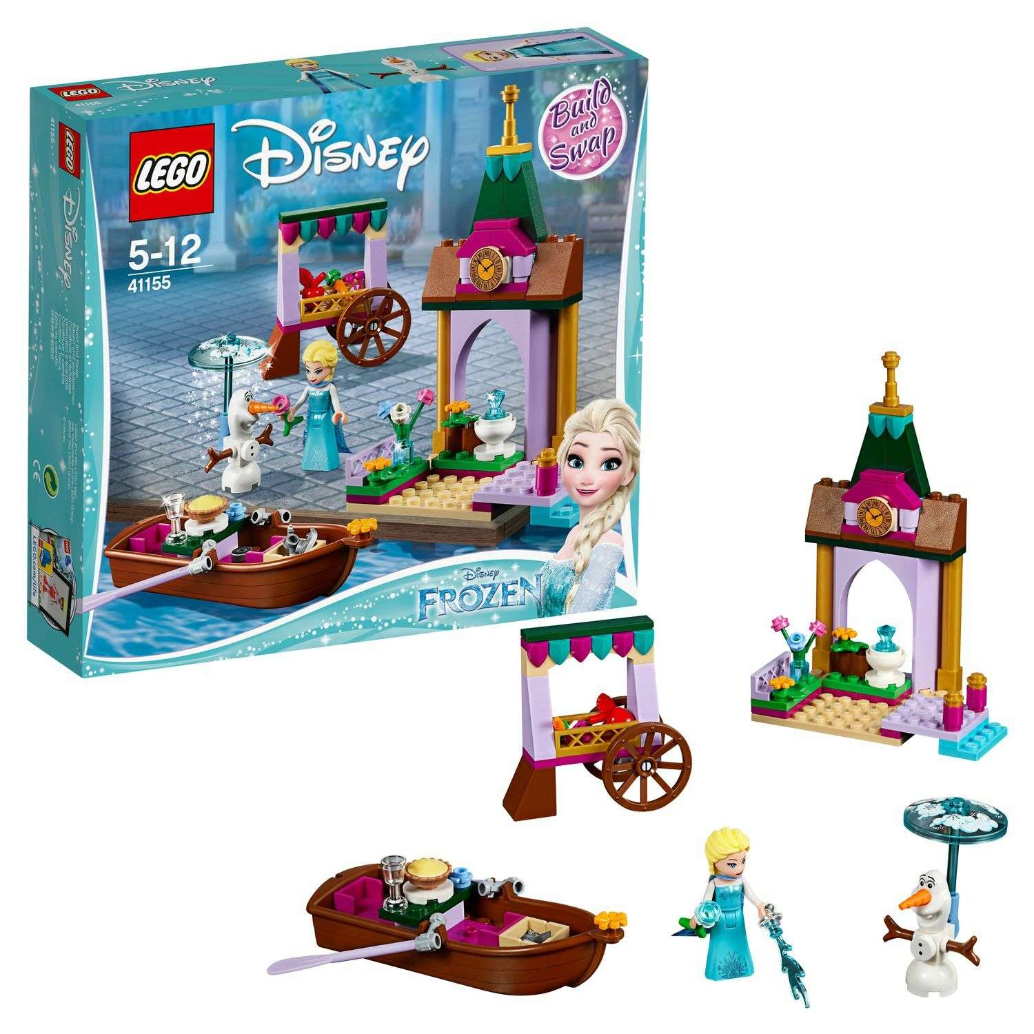 Конструктор LEGO Приключения Эльзы на рынке Disney Princess (41155) - фото 1