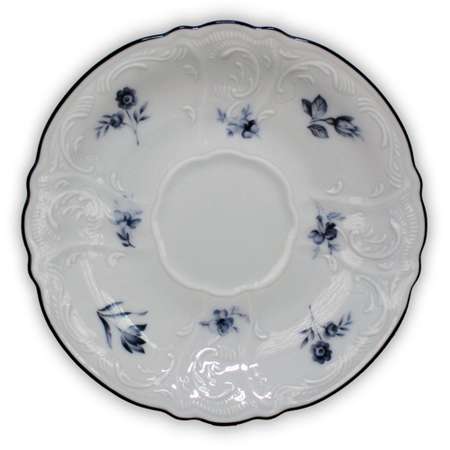 Чашка с блюдцем Bernadotte Синие мелкие цветы 205 мл