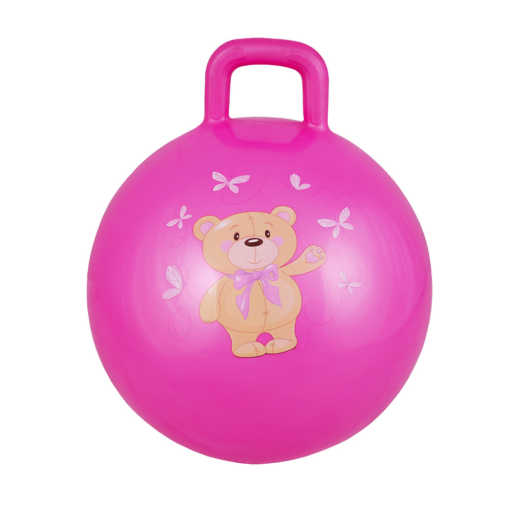 Мяч гимнастический Body Form BF-CHB01 45 см розовый - фото 1