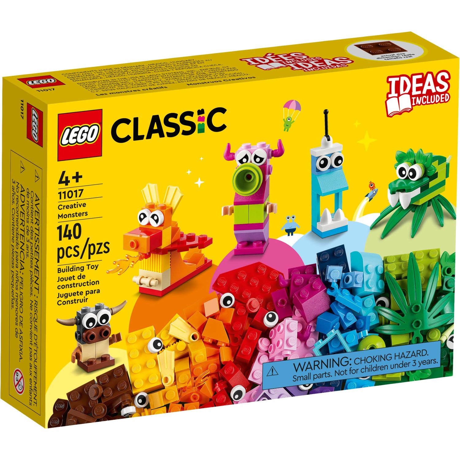 Конструктор LEGO Classic Творческие монстры 11017 - фото 9