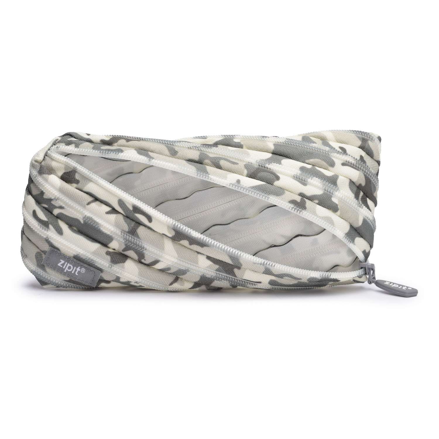 Пенал Zipit Camo Pouch цвет серый - фото 4