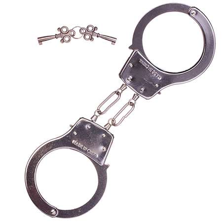 Игровой набор ABTOYS Важная работа Полиция пистолет металлические наручники с ключами