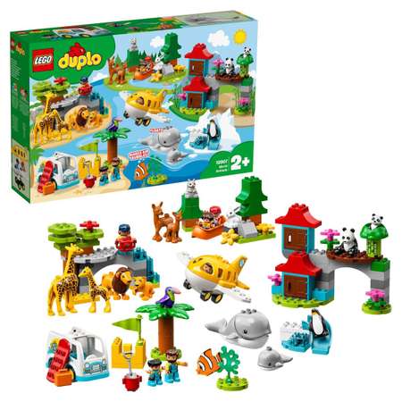 Конструктор LEGO DUPLO Town Животные мира 10907