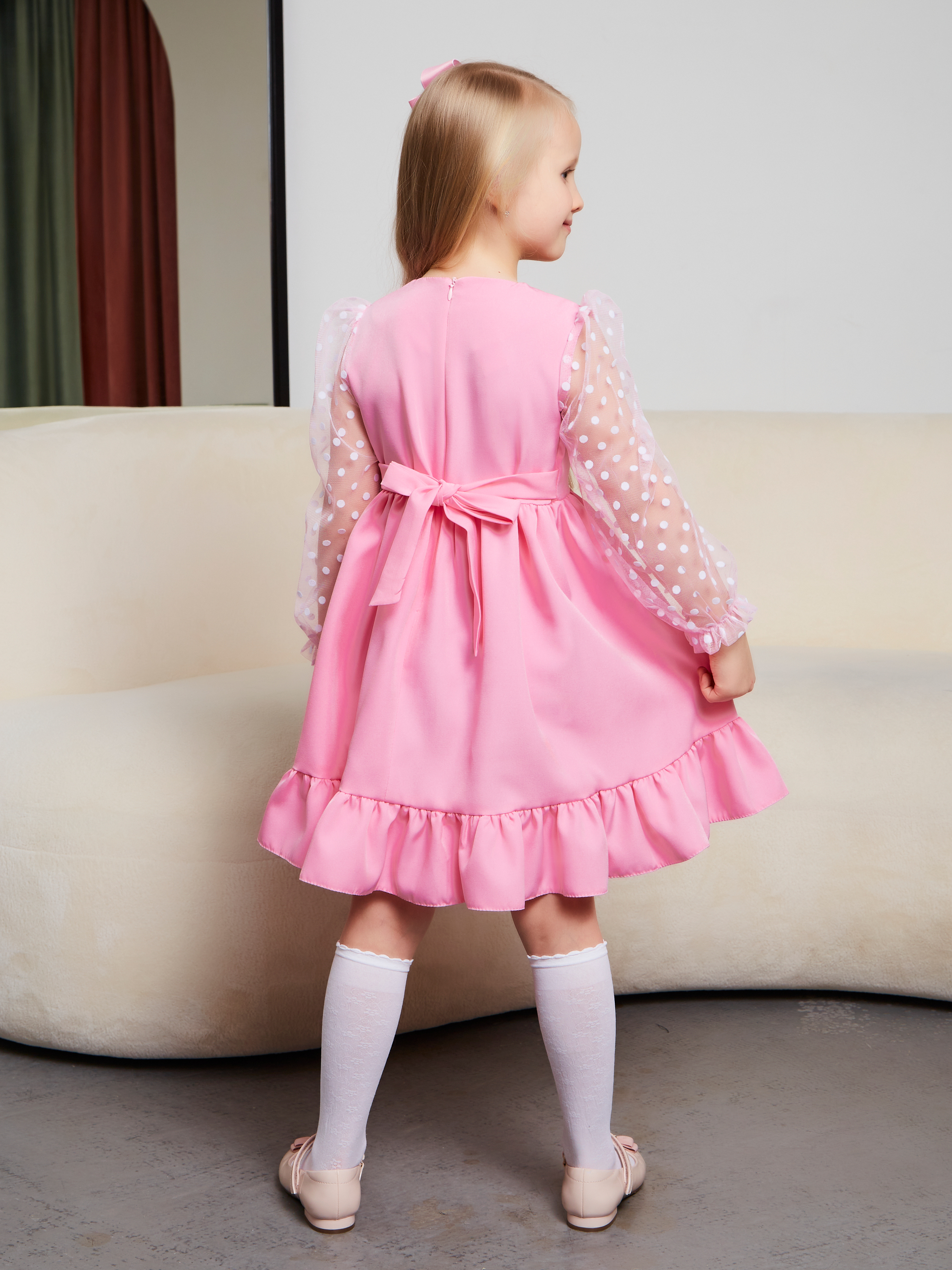 Платье Sofisha kids Plat.barbie/розовый - фото 4