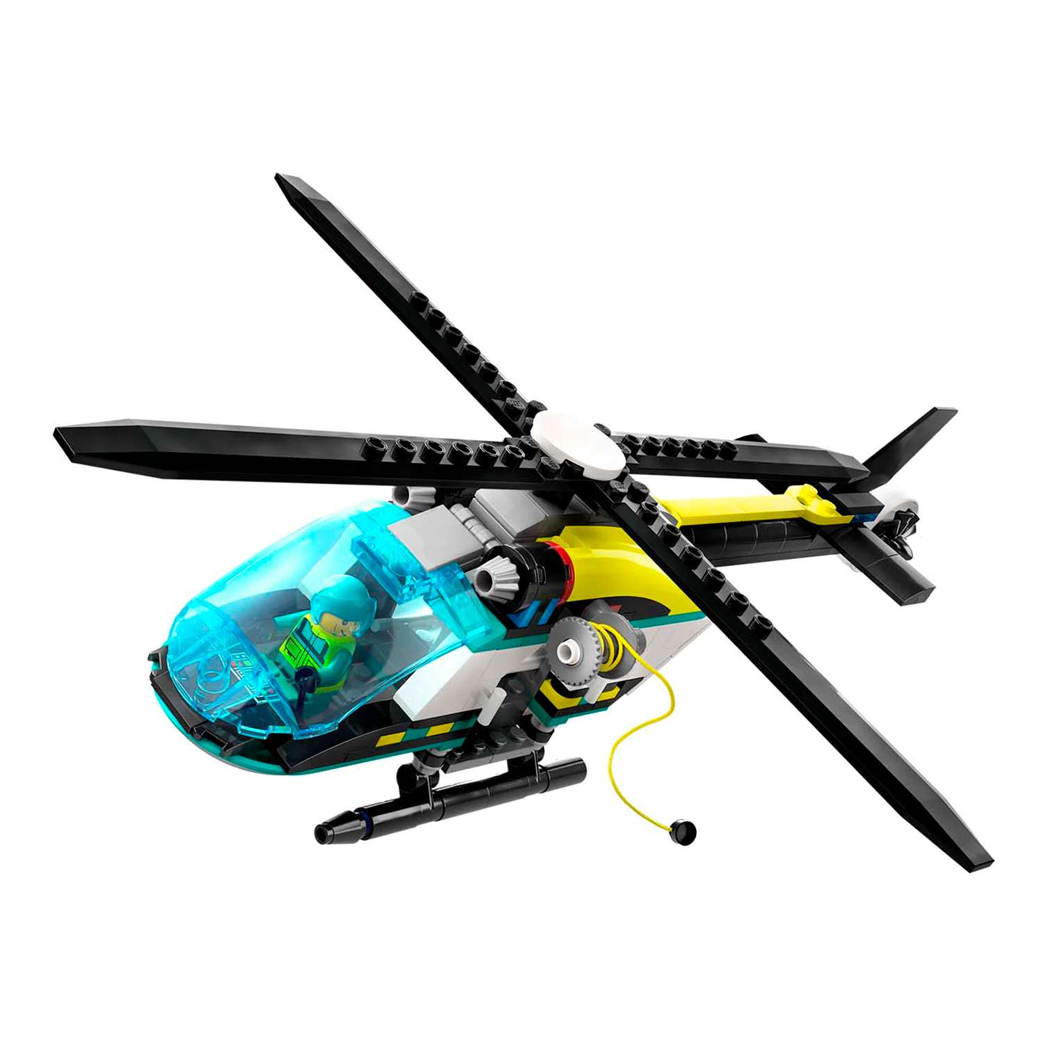 Конструктор детский LEGO City Аварийно-спасательный вертолет 60405 - фото 4