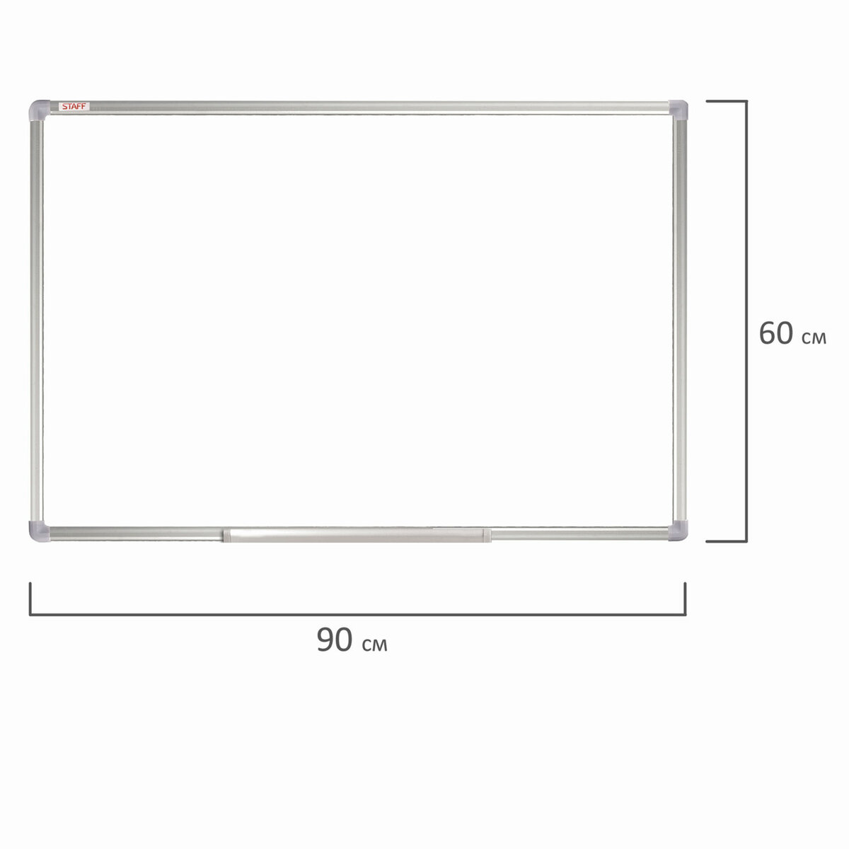 Доска демонстрационная Staff магнитно-маркерная на стену для офиса и дома - фото 17