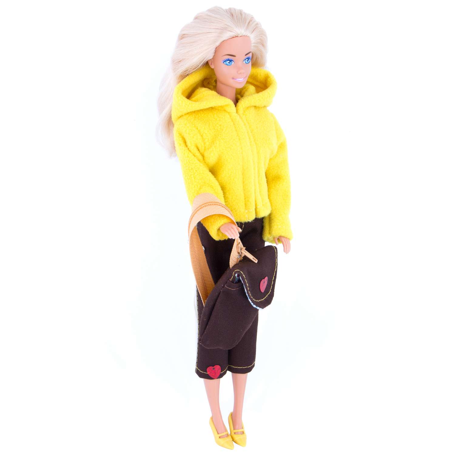 Набор одежды Модница для куклы 29 см 9999 желтый 9999желтый&amp;коричневый - фото 3