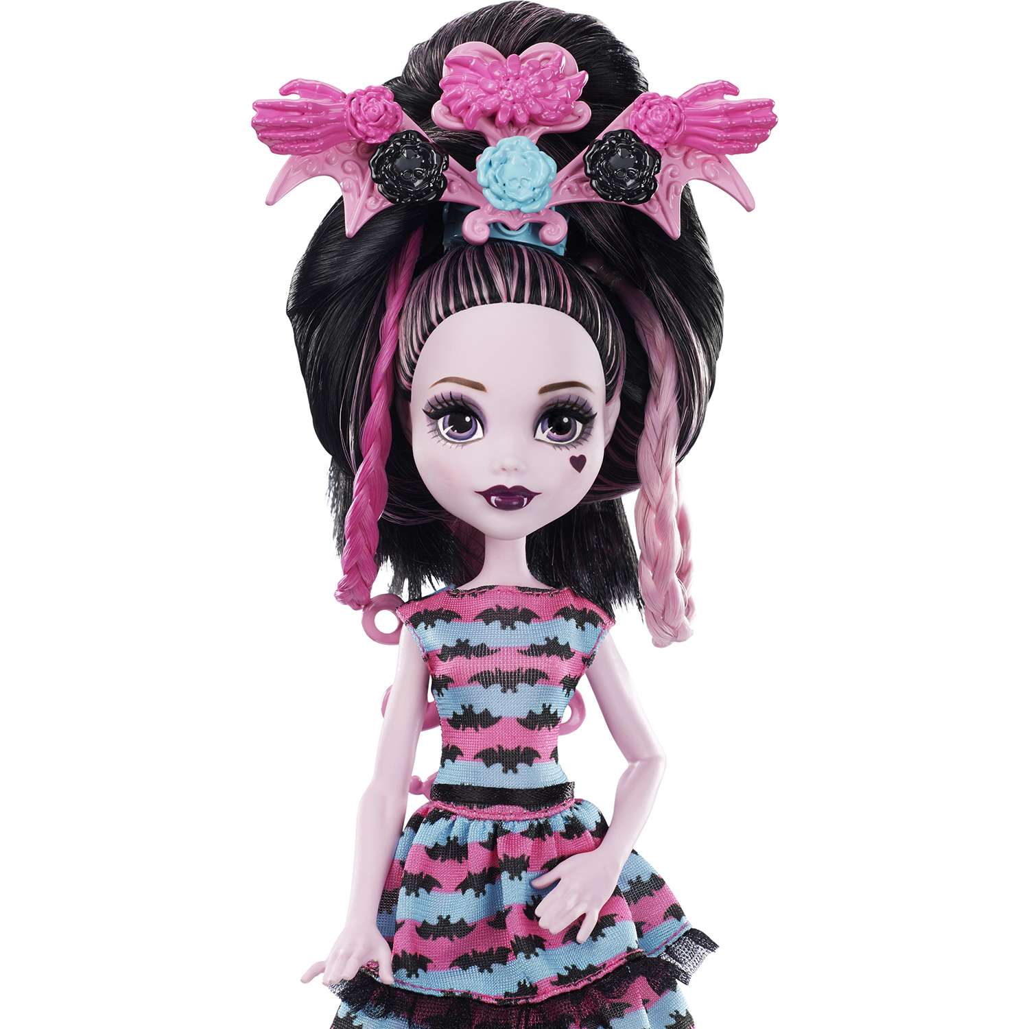 Кукла Monster High Стильные прически Дракулауры DVH36 - фото 7