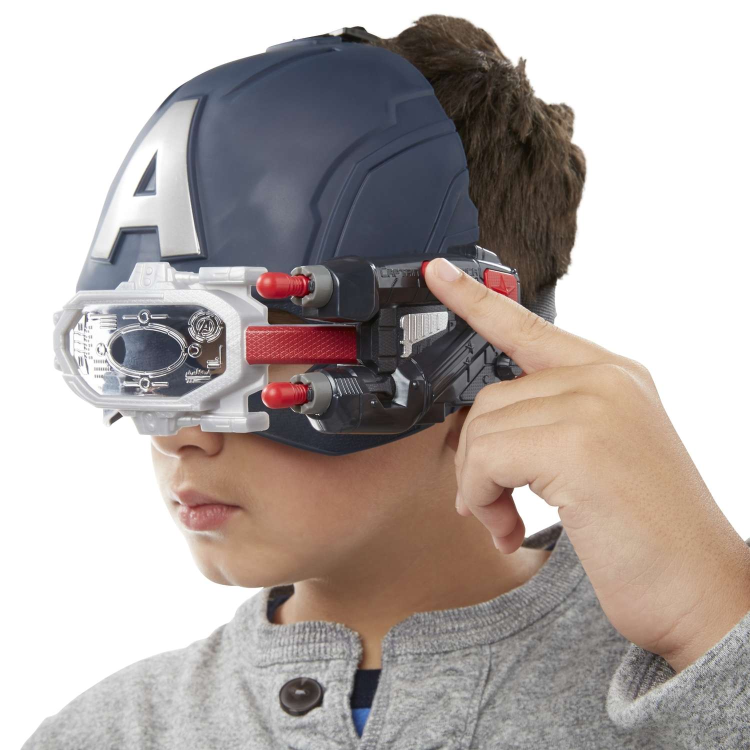 Электронный шлем Marvel Первого Мстителя - фото 6