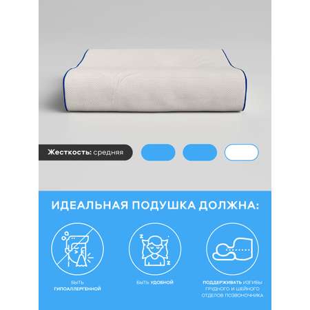 Подушка анатомическая MemorySleep S Grand