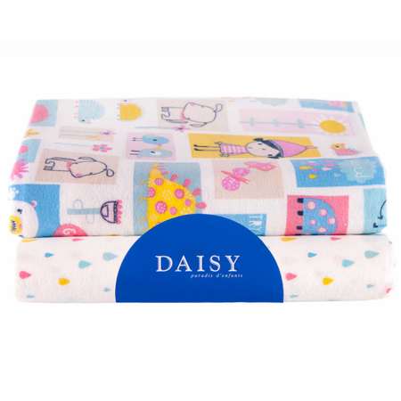 Пеленка фланелевая Daisy 2шт 90х145см дракончик