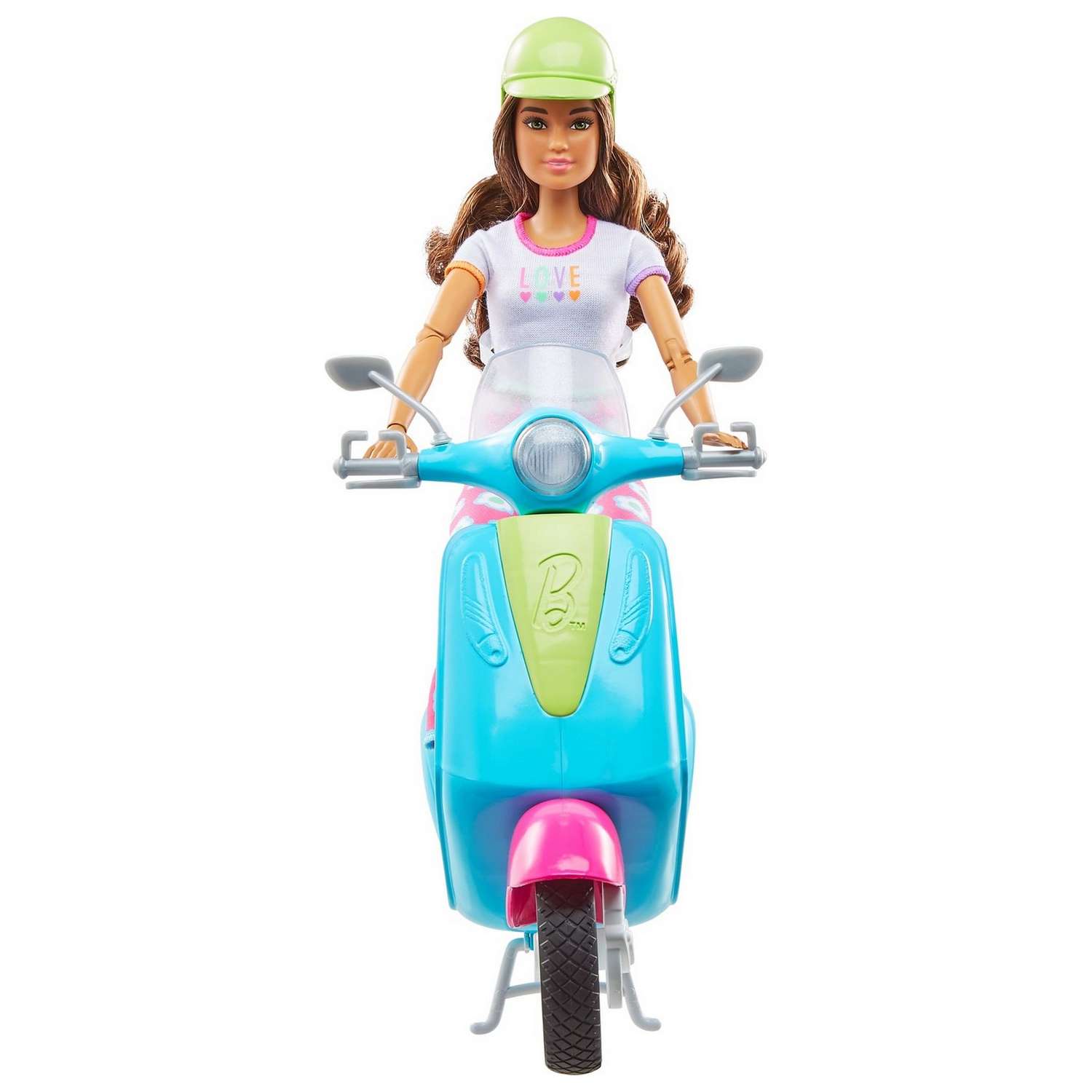 Набор игровой Barbie Кукла со скутером и аксессуарами HGM55 HGM55 - фото 5